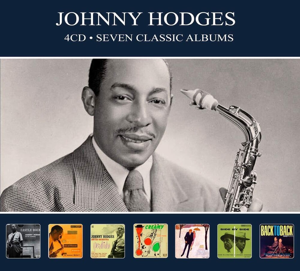 JOHNNY HODGES - SEVEN CLASSIC ALBUMS 4CD JOHNNY HODGES