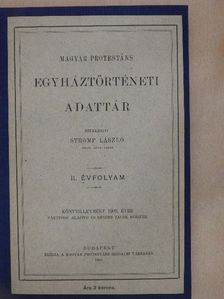 Földváry László - Magyar protestáns egyháztörténeti adattár [antikvár]