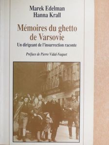 Hanna Krall - Mémoires du ghetto de Varsovie [antikvár]