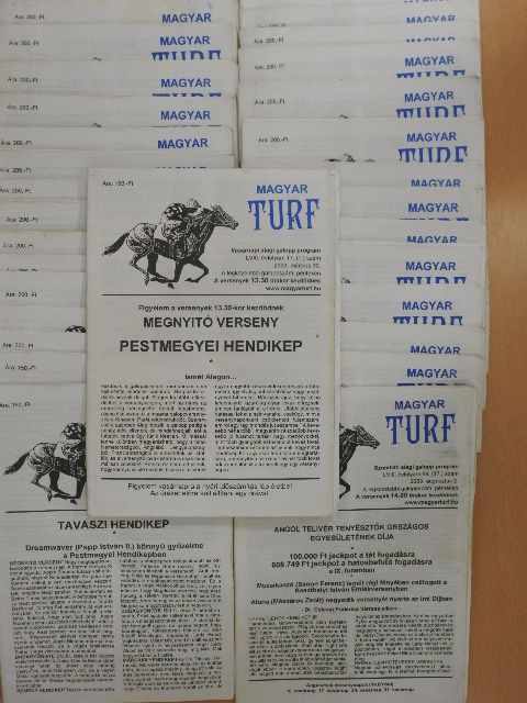 Magyar Turf 2003. (nem teljes évfolyam) [antikvár]