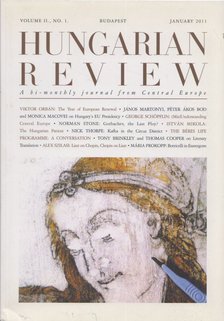 Kodolányi Gyula - Hungarian Review January 2011 [antikvár]
