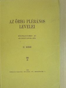 Az öreg plébános levelei II. [antikvár]