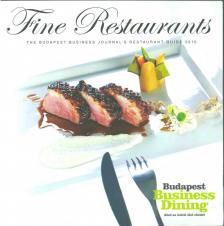 Kőrizs Imre - Fine Restaurants - The Budapest Business Journal's Restaurant Guide 2010 [antikvár]