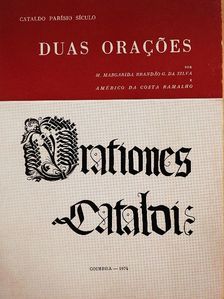 Cataldo Parísio Sículo - Duas Oracoes [antikvár]