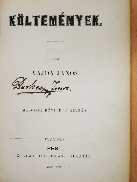Vajda János - Költemények [antikvár]