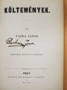 Vajda János - Költemények [antikvár]