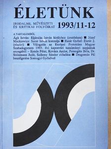 Czegő Zoltán - Életünk 1993/11-12. [antikvár]