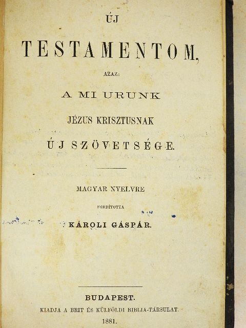 Új Testamentom/A zsoltárok könyve [antikvár]
