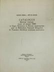 Borsa Gedeon - Az Országos Széchényi Könyvtár régi cseh és szlovák nyelvű nyomtatványainak Katalógusa 1800-ig [antikvár]