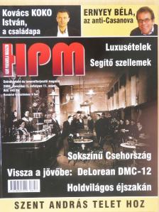 Hundzsa Gergely - Havi Parabola Magazin 2008. november [antikvár]