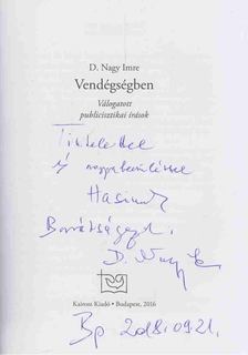 D. Nagy Imre - Vendégségben (dedikált) [antikvár]