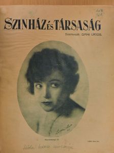 Békeffy László - Szinház és Társaság 1919-1920. (nem teljes évfolyamok) [antikvár]