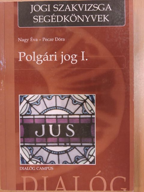 Nagy Éva - Polgári jog I. [antikvár]