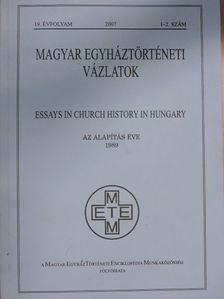 Vajda Tamás - Magyar Egyháztörténeti Vázlatok 2007/1-2. [antikvár]