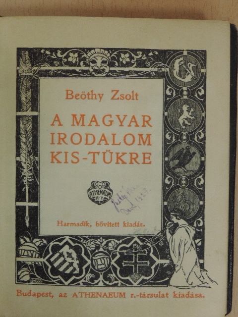 Beöthy Zsolt - A magyar irodalom kis-tükre [antikvár]