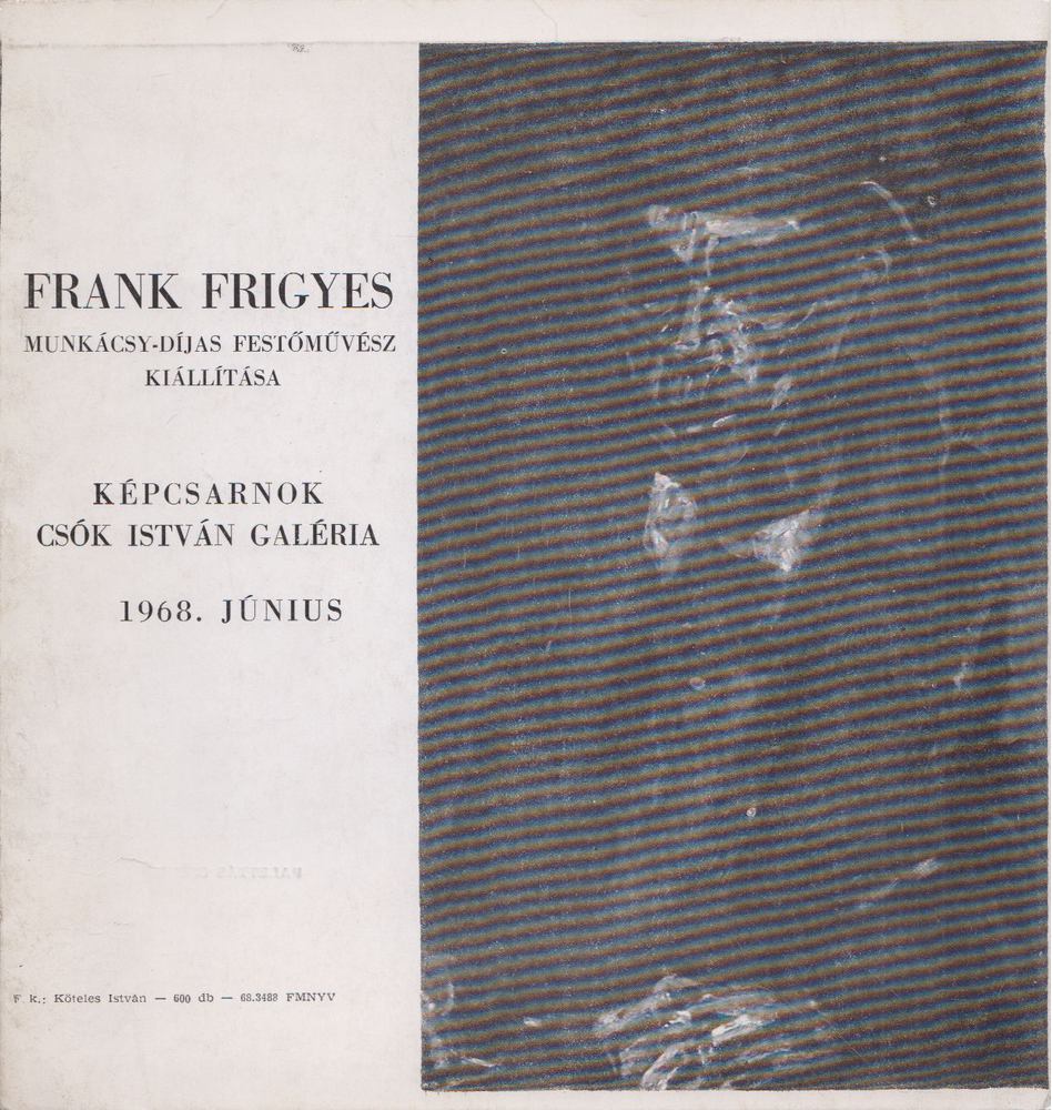 Perneczky Géza - Frank Frigyes Munkácsy-díjas festőművész kiállítása [antikvár]