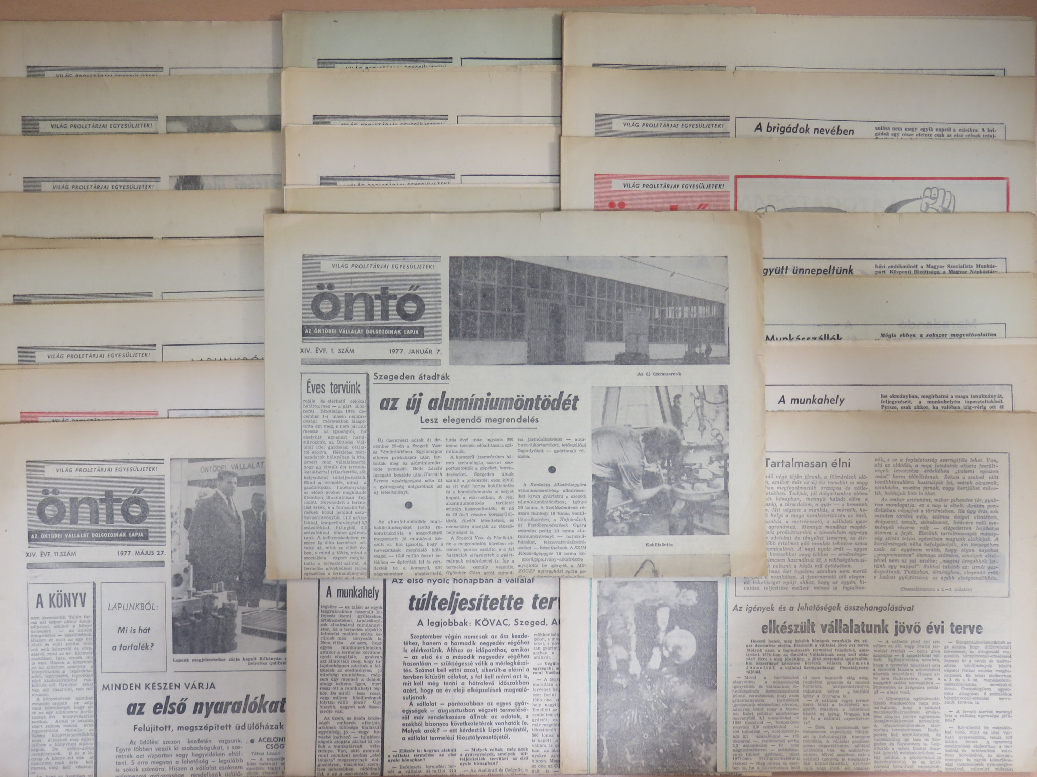 Medve Piroska - Öntő 1977. (nem teljes évfolyam) [antikvár]