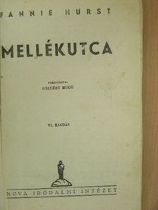 Fannie Hurst - Mellékutca [antikvár]