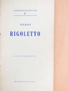 Fr. M. Piave - Verdi: Rigoletto [antikvár]