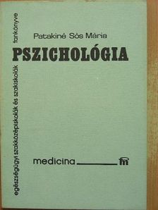 Patakiné Sós Mária - Pszichológia [antikvár]