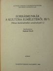 Albert Schweitzer - Forrásmunkák a kultúra elméletéből III/3. [antikvár]