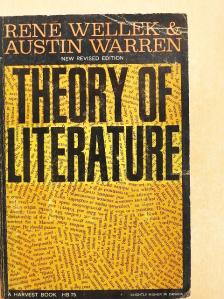 Austin Warren - Theory of Literature [antikvár]