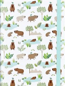 Peter Pauper notesz Midi Capybara Life vonalas