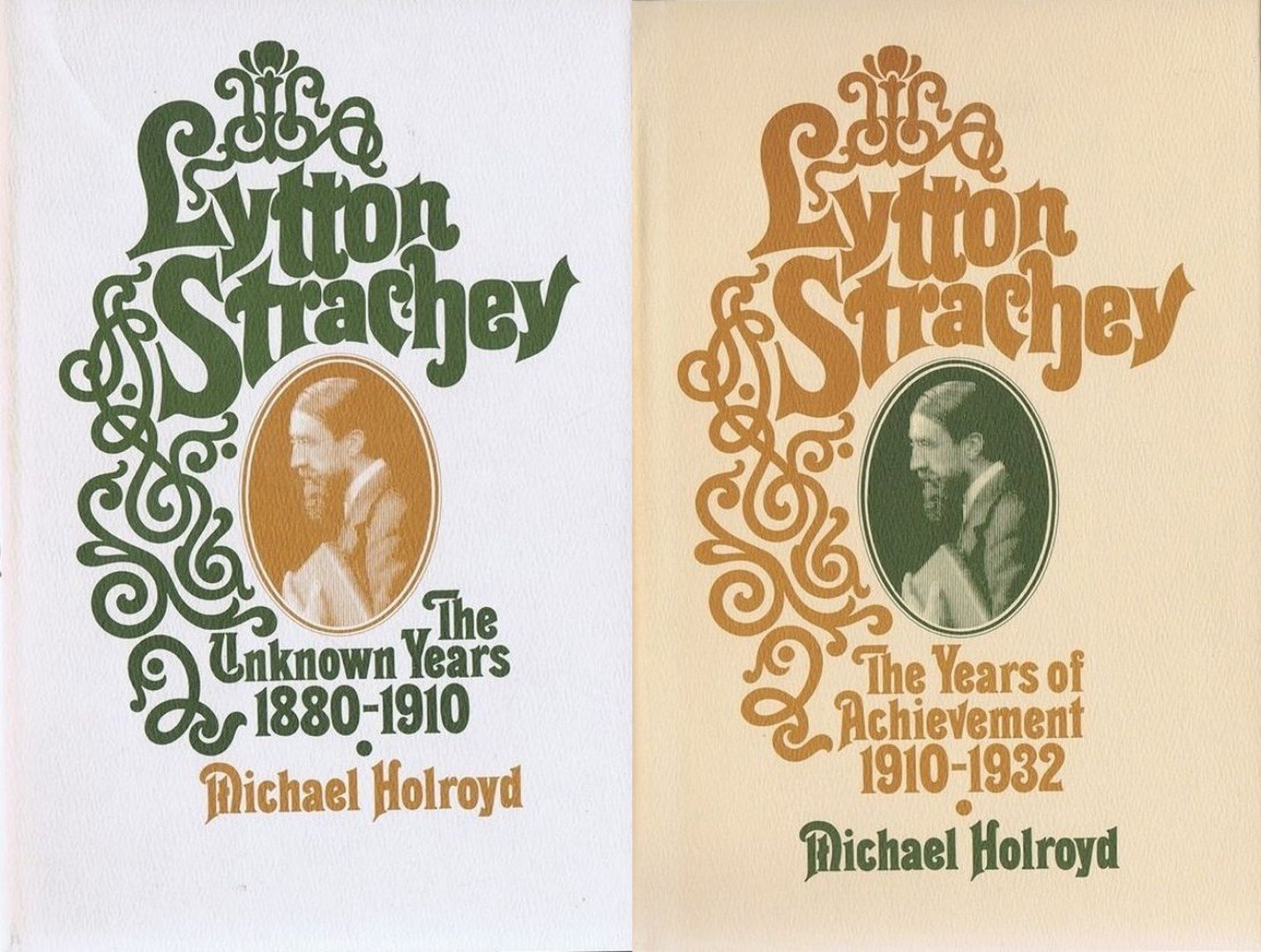 Michael Holroyd - Lytton Strachey: the Unknown Years 1880-1910 (Vol. One), the Years of Achievement 1910-1932 (Vol. Two) [antikvár]
