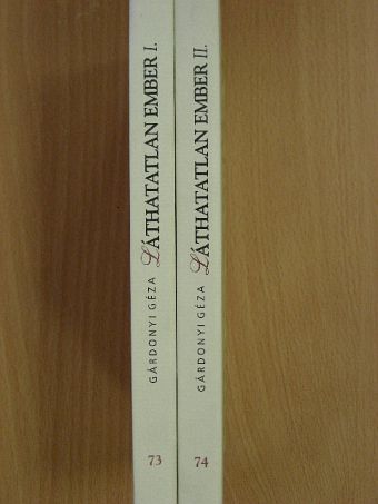 Gárdonyi Géza - Láthatatlan ember I-II. [antikvár]