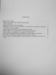 Balogh István - Ecsedi István születésének 100. évfordulója alkalmából rendezett emlékülés előadásai [antikvár]