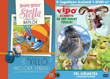 Elina Rouhiainen - Angry Birds Sztella Naplók - Villő akcióba lendül! + Ajándék VIPO és barátai-Az Idő Sziget túlélői 4.-es DVD - Tél küldetés