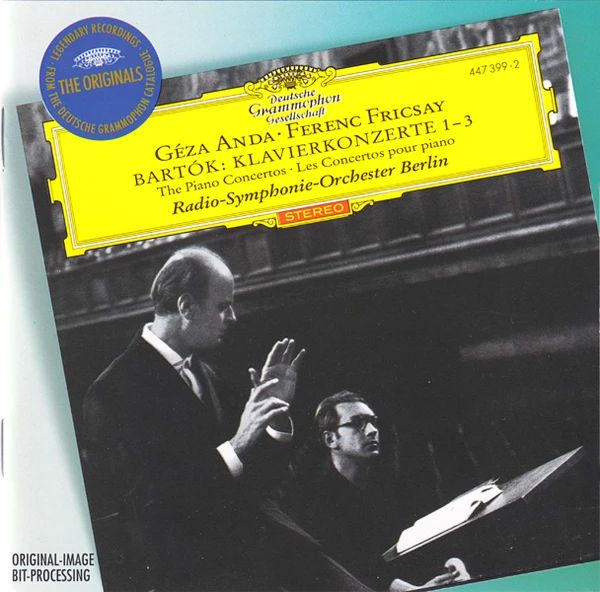 Bartók Béla - PIANO CONCERTOS NO.1-3 CD