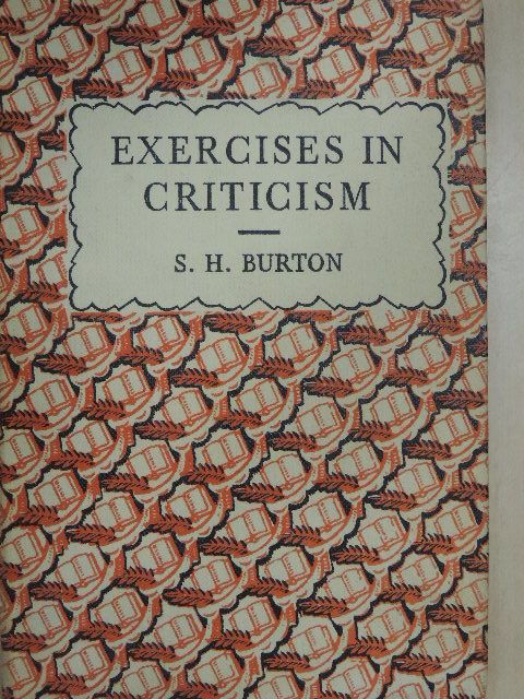 A. E. Housman - Exercises in Criticism [antikvár]