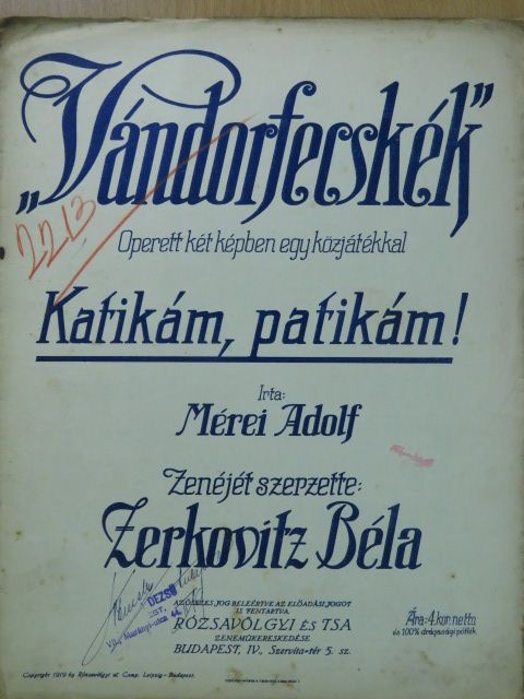 Mérei Adolf - Katikám, patikám! [antikvár]