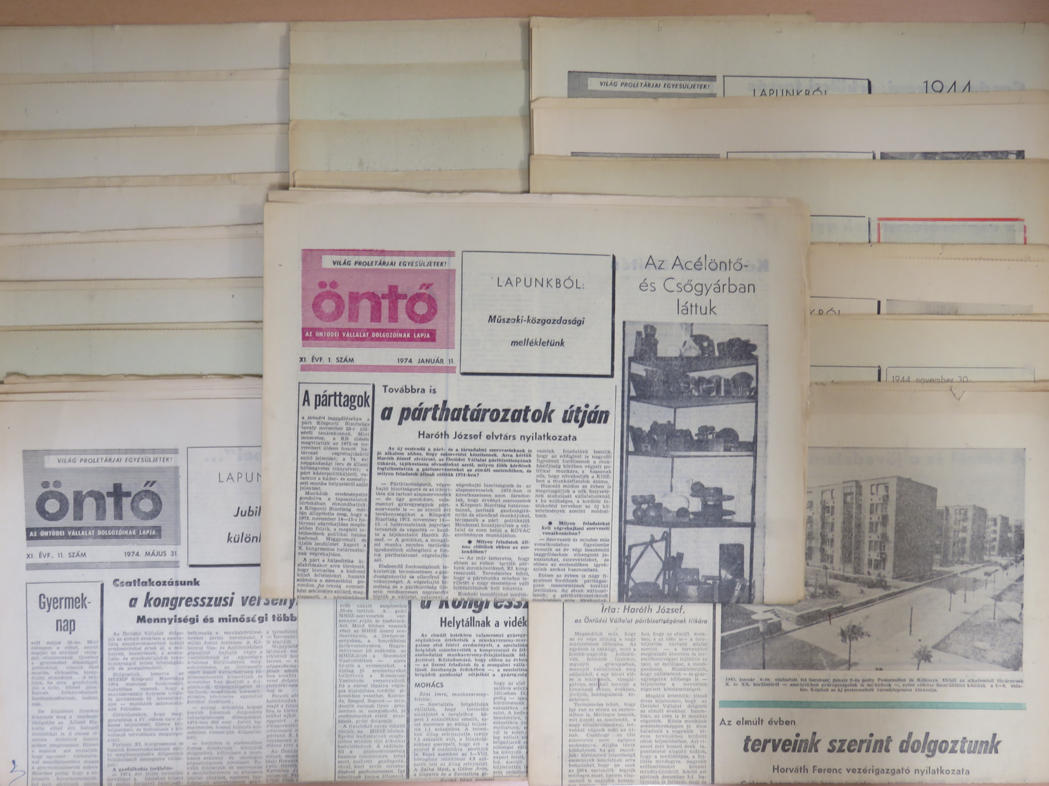 Bauer Dezső - Öntő 1974. (nem teljes évfolyam) [antikvár]
