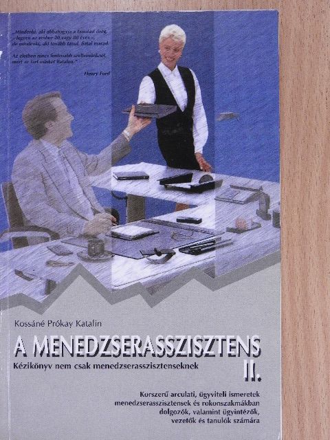Kossáné Prókay Katalin - A menedzserasszisztens II. [antikvár]