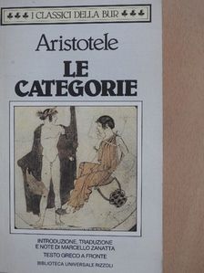 Aristotele - Le categorie [antikvár]
