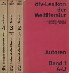 Gero von Wilpert - dtv-Lexikon der Weltliteratur Band 1-4 [antikvár]