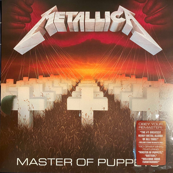 Metallica - MASTER OF PUPPETS LP METALLICA
