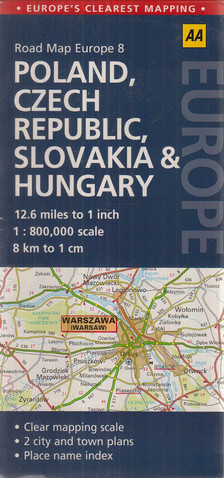 Poland, Czech Republic, Slovakia & Hungary [antikvár]