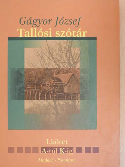 Tallósi szótár I. (töredék) [antikvár]