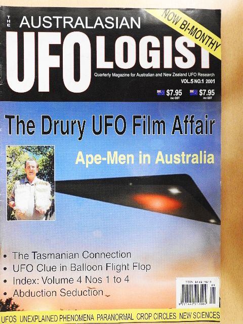 Bill Chalker - The Australasian Ufologist Magazine 1/2001 [antikvár]