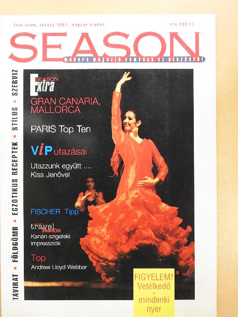 Lubomír Jantula - Season 1997. 1. szám [antikvár]