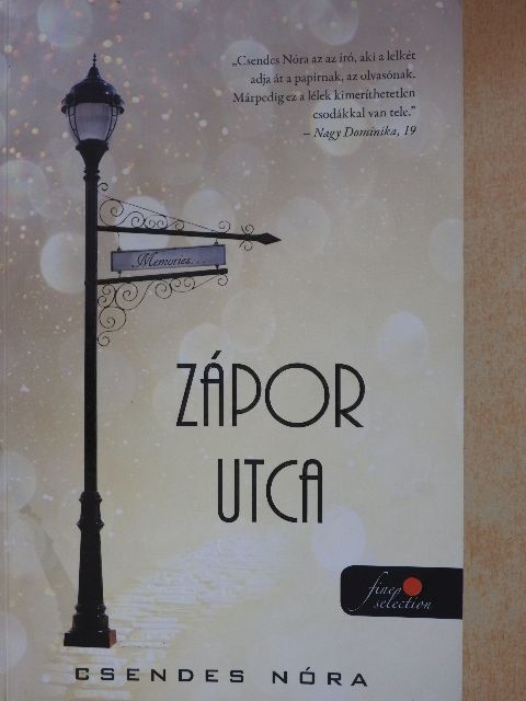 Csendes Nóra - Zápor utca [antikvár]