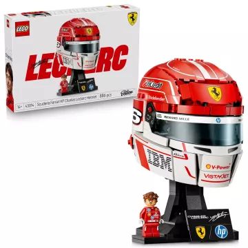 LEGO Editions Scuderia Ferrari HP Charles Leclerc sisakja 43014