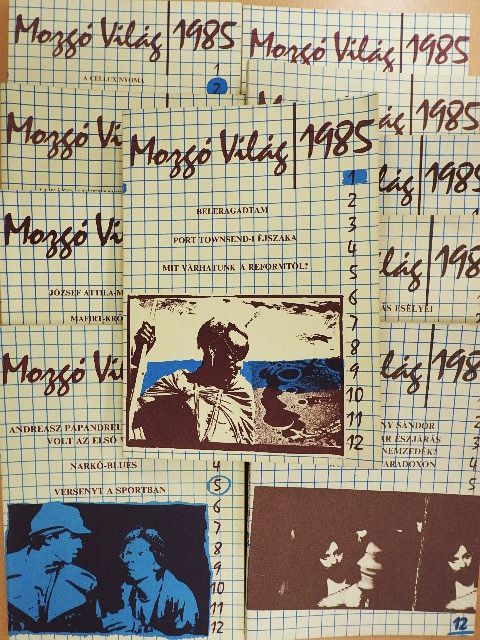 Bálint Péter - Mozgó Világ 1985. (nem teljes évfolyam) [antikvár]