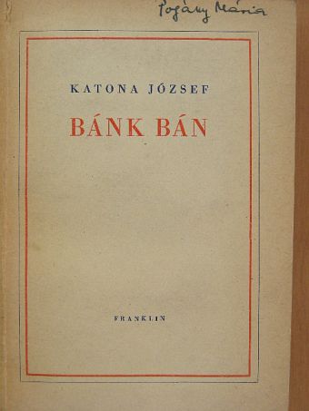 Katona József - Bánk bán [antikvár]