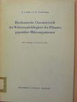 B. A. Rubin - Biochemische Charakteristik der Widerstandsfähigkeit der Pflanzen gegenüber Mikroorganismen [antikvár]