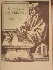 Héjjas Eszter - Klaniczay-emlékkönyv [antikvár]