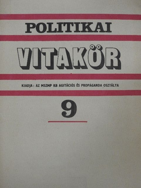 Politikai Vitakör 1978/9. [antikvár]